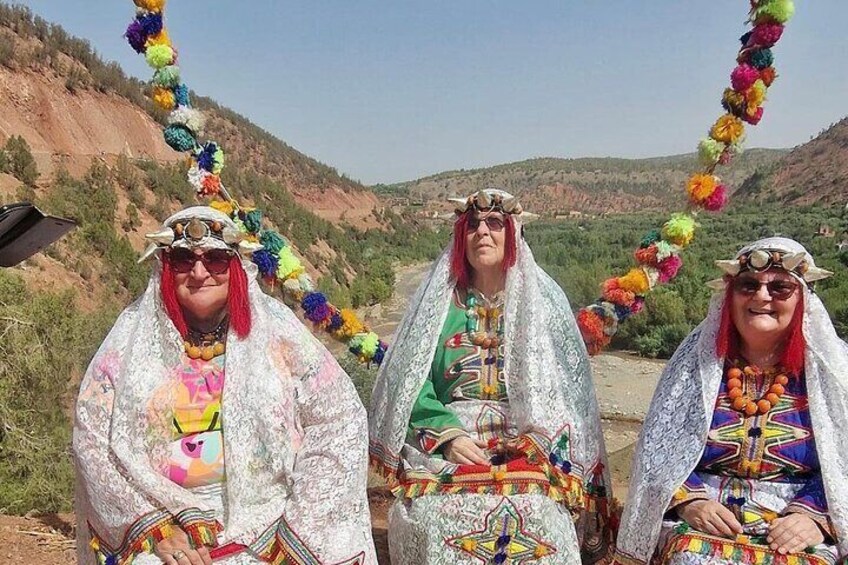 Lunch in the High Atlas: Ourika Valley Waterfalls & 3 Valleys 