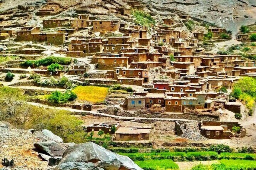 Lunch in the High Atlas: Ourika Valley Waterfalls & 3 Valleys 