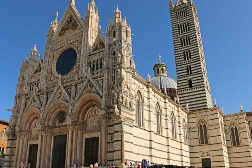 Private Tour Siena San Gimignano and Chianti from Cortona