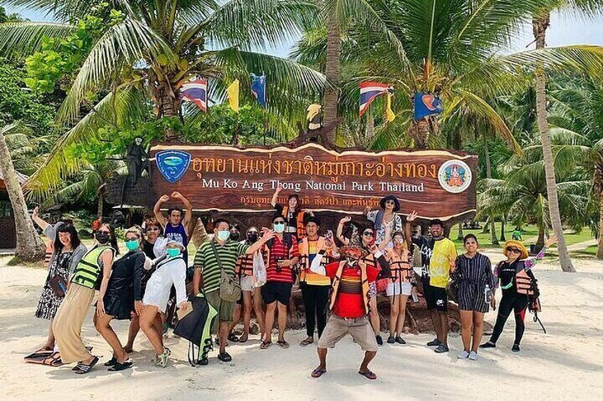 Angthong National Marine Park Big Boat Tour from Samui