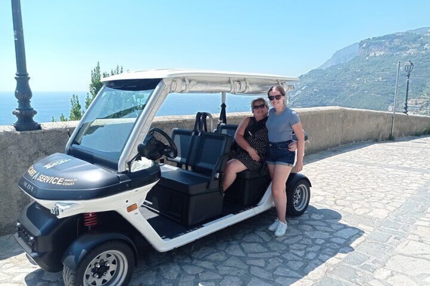 The best experience with our Golf Cart Tour around The Amalfi Coast