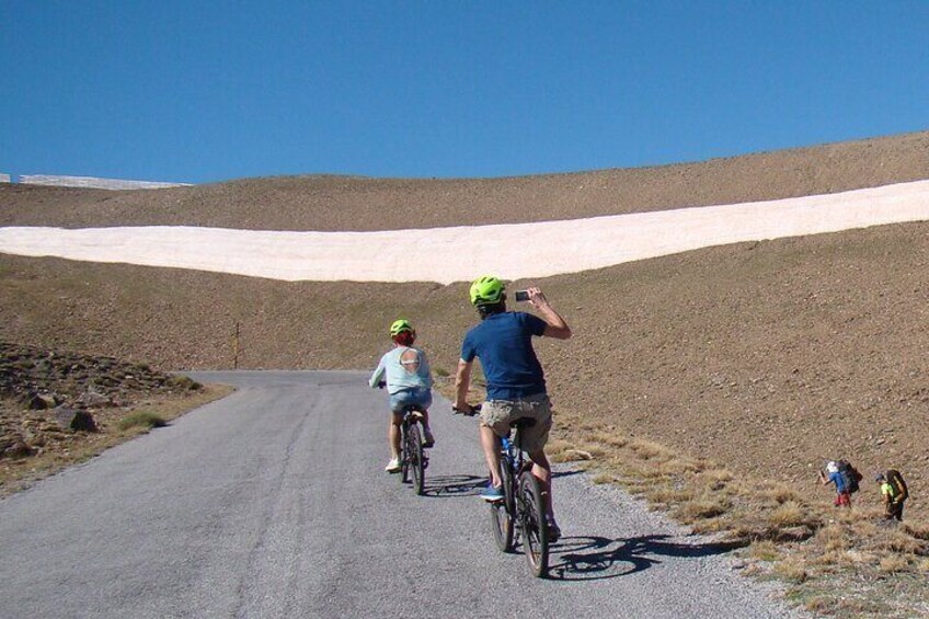 Adventure in e-MTB: Challenge Pico Veleta at 3398m altitude