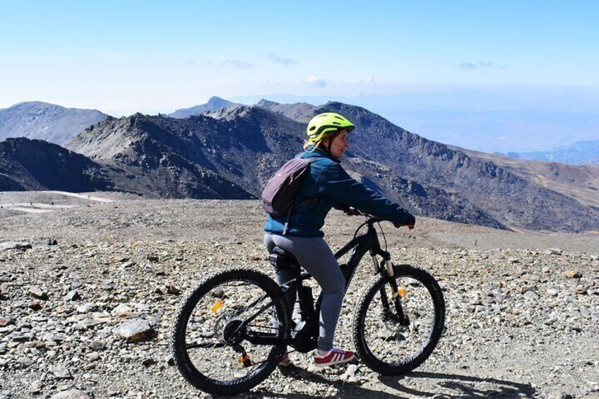Adventure in e-MTB: Challenge Pico Veleta at 3398m altitude