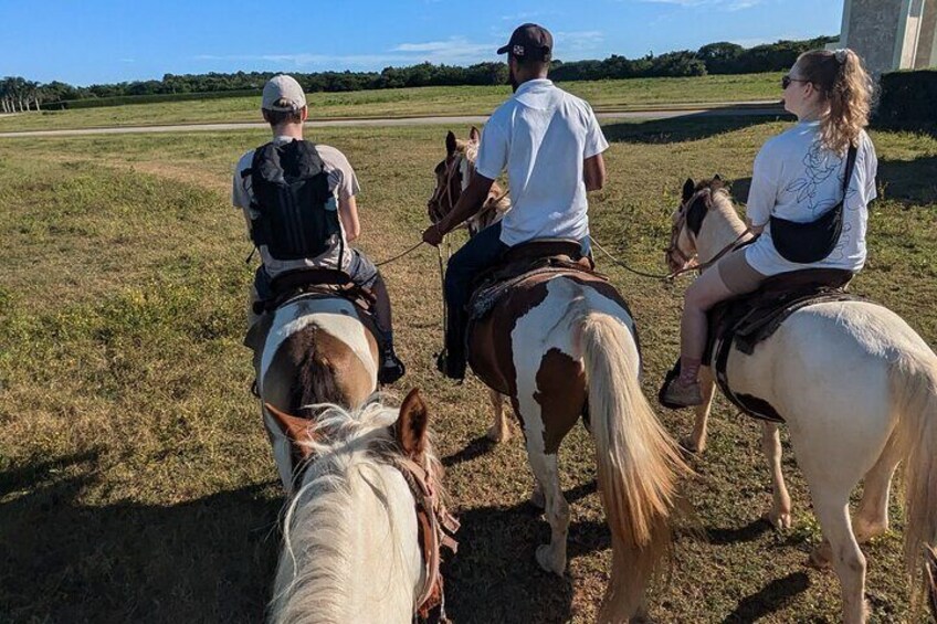 Cave Horseback Ride Distillery and Beach Guided Experience