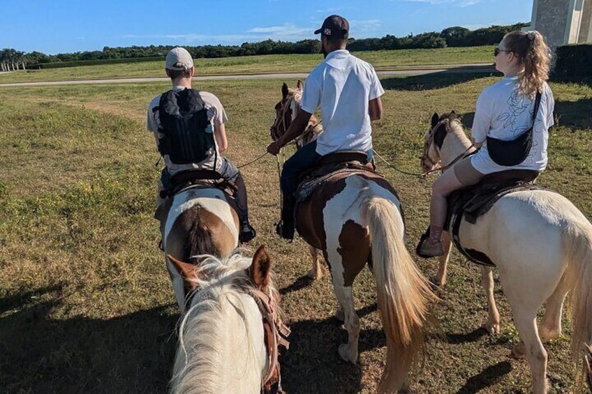 Cave Horseback Ride Distillery and Beach Guided Experience