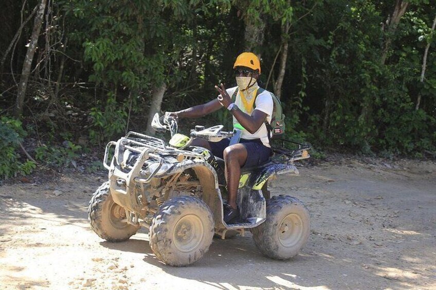 Adrenaline Powered Adventure ATVs, Ziplines, Cenote and More