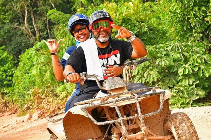 Savage Tulum Day: ATVs circuit, Zipline fly, Cenote splash