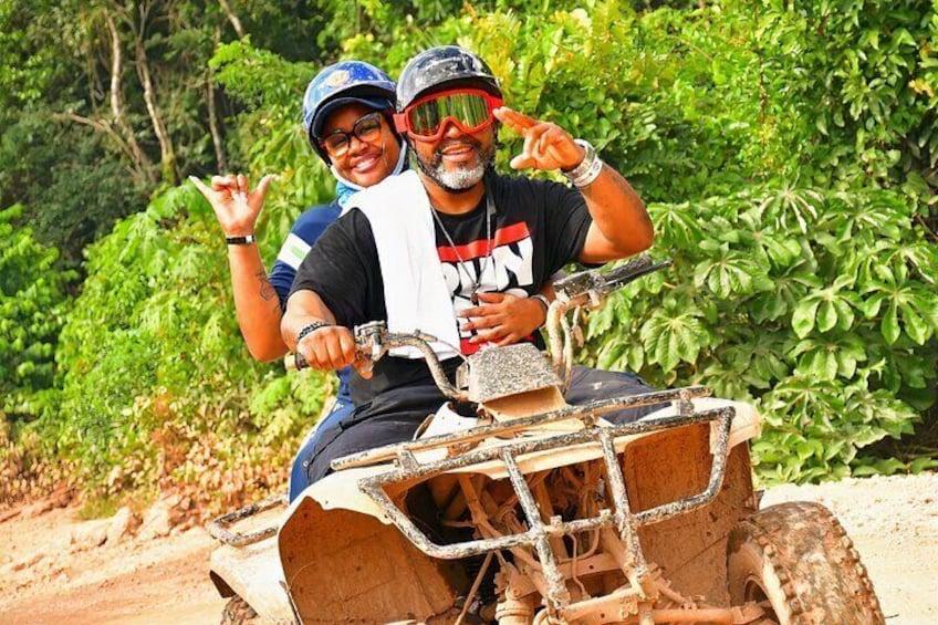 Savage Tulum Day: ATVs circuit, Zipline fly, Cenote splash