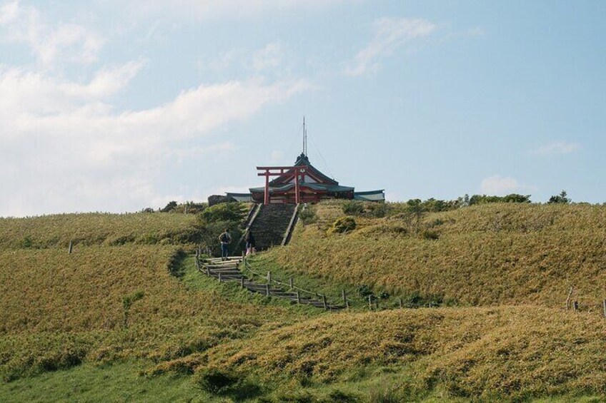 Komagatake mountaintop