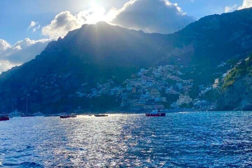 Private Sunset Boat Tour from Positano Praiano or Amalfi 