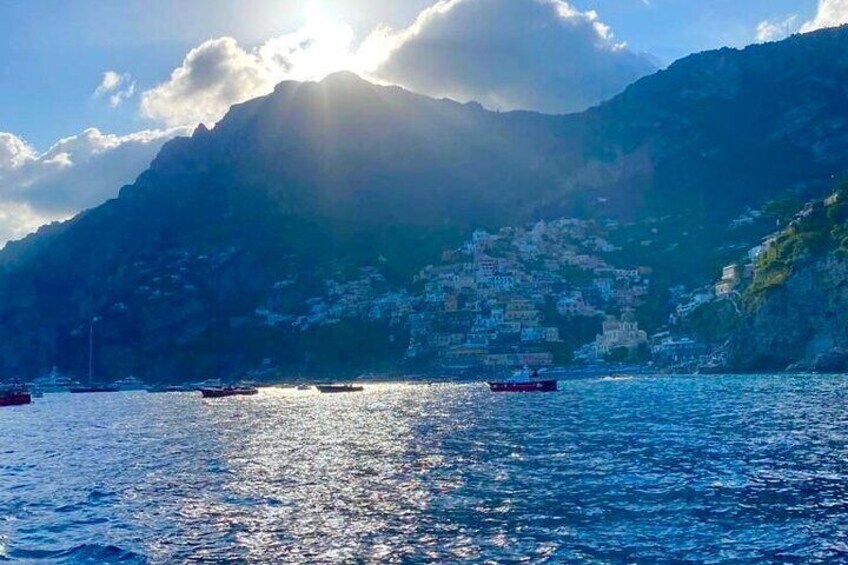 Private Sunset Boat Tour from Positano Praiano or Amalfi