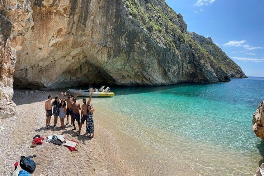 Vlora to Bay of Grama Speedboat Tour