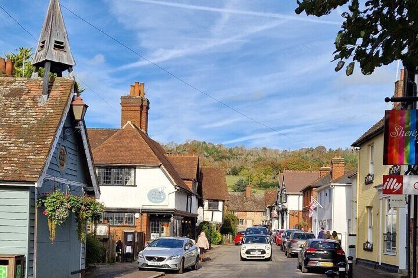 Spend time in pretty villages.