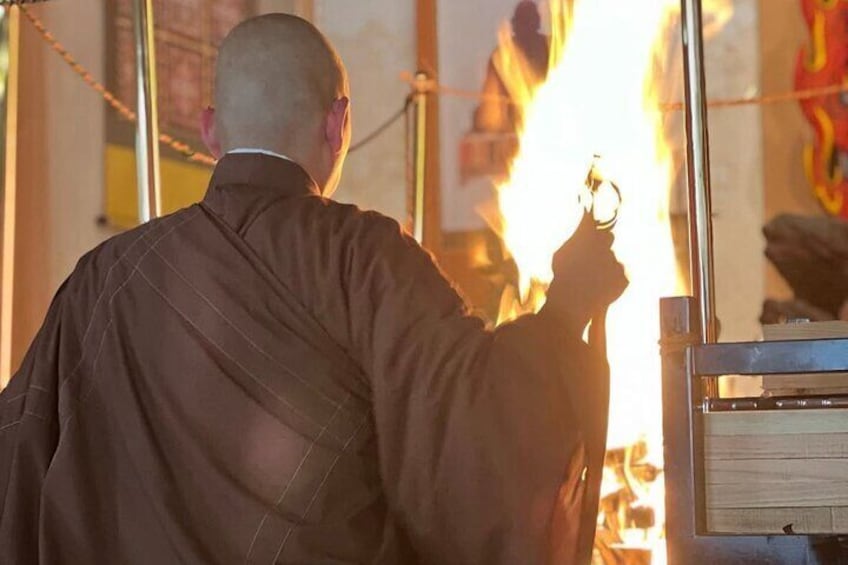Tokyo Spiritual Tour: Meiji Shrine, Asakusa and Fire Ritual