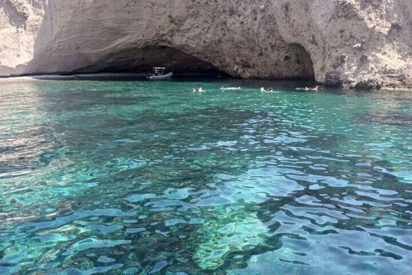 Shared Sunset Boat Tour to Paroikia Bay Paros Greece