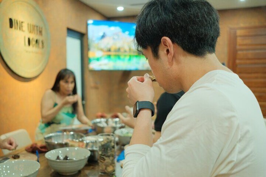 Experience Hanoi Cooking Class with Free Wine Tasting