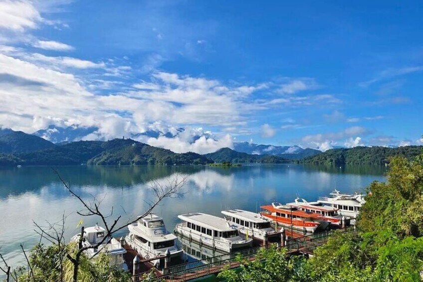 Sun moon lake area