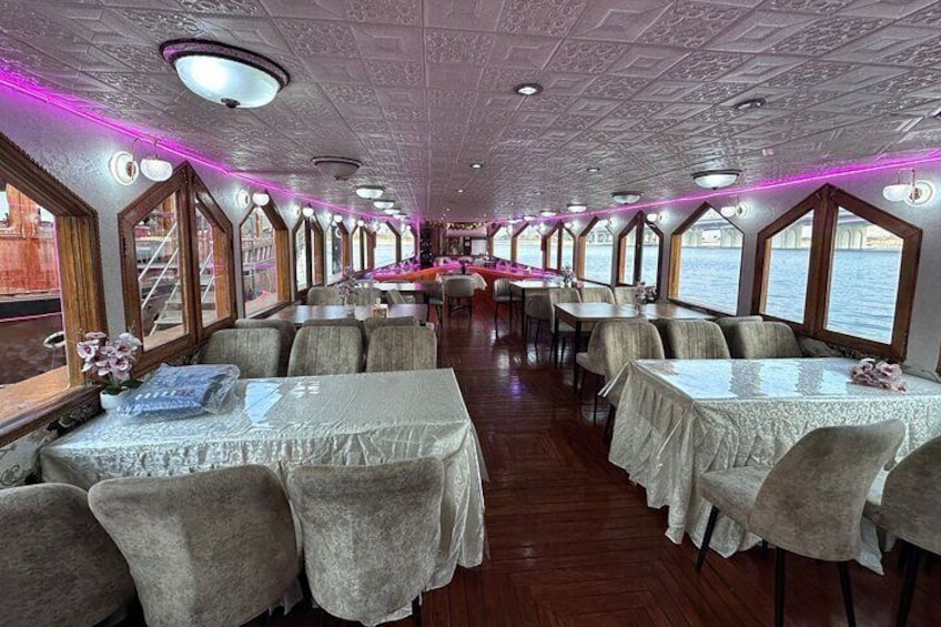 Dhow Cruise With Dinner at Al Jaddaf Dubai