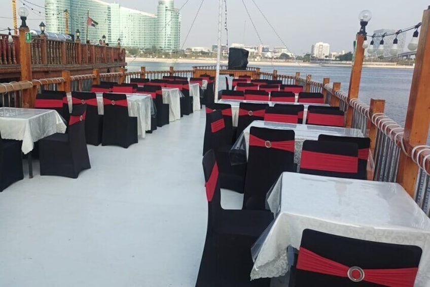 Dhow Cruise With Dinner at Al Jaddaf Dubai