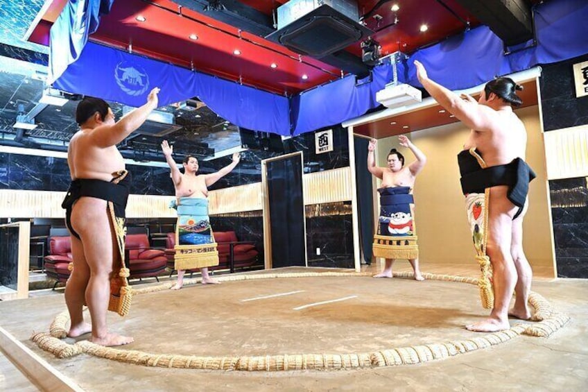 You can also learn the rituals of sumo wrestling.