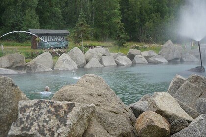 Spectacular Chena Hot springs Northern Lights experience