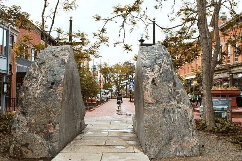 Downtown Boulder Smartphone Guided Audio GPS Walking Tour