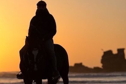 Horseback Riding at Sunset