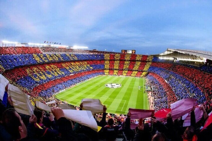 Barcelona Walking Tour Camp Nou Stadium