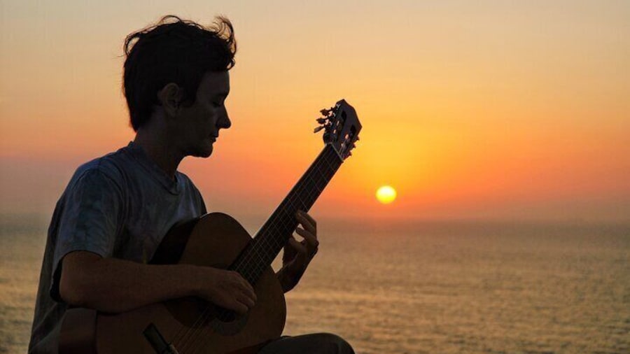 Barcelona Sunset Private Sailing and Live Spanish Guitar