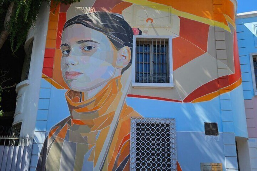 Santiago Street Art History and Local Food Tour