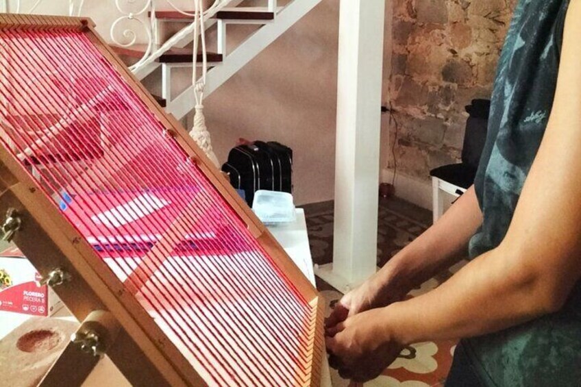Sardinian Weaving Workshop in Villacidro