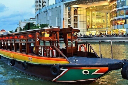 Singapore River Cruise and 2 Must-see Water Light Shows