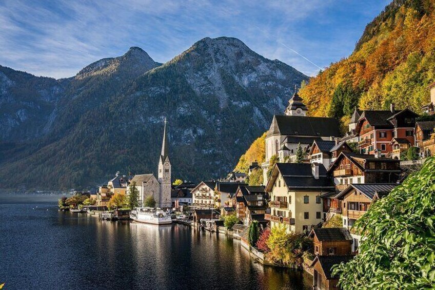 Salzburg Hallstatt Hluboka Castle Full Day Tour from Prague