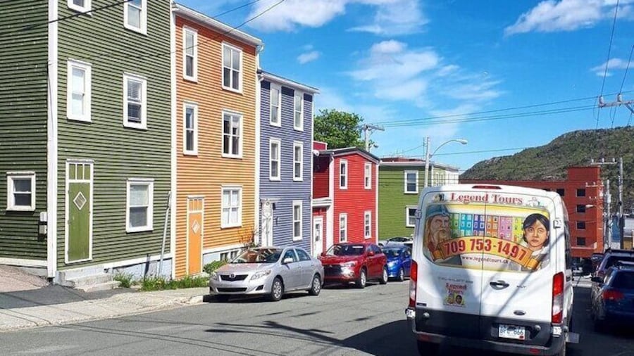 Legend Tours in downtown St. John's, Newfoundland