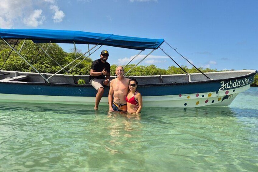Mamey Island Beach Day in Portobelo Colon Panama 