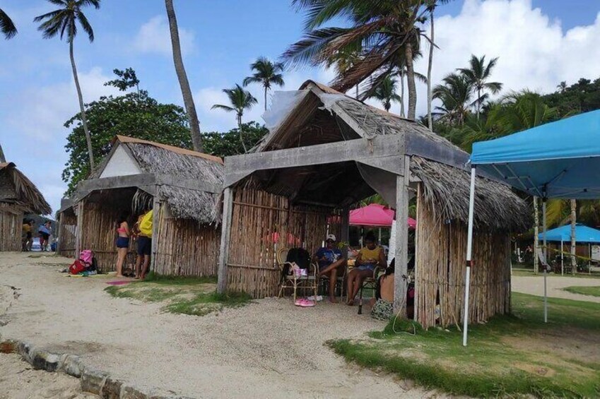 Mamey Island Beach Day in Portobelo Colon Panama 