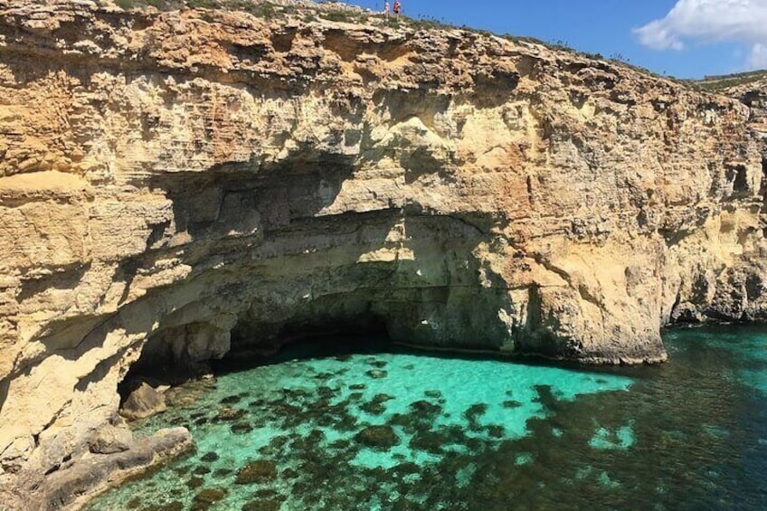 From Malta: Gozo TukTuk Tour with Comino Mini Cruise