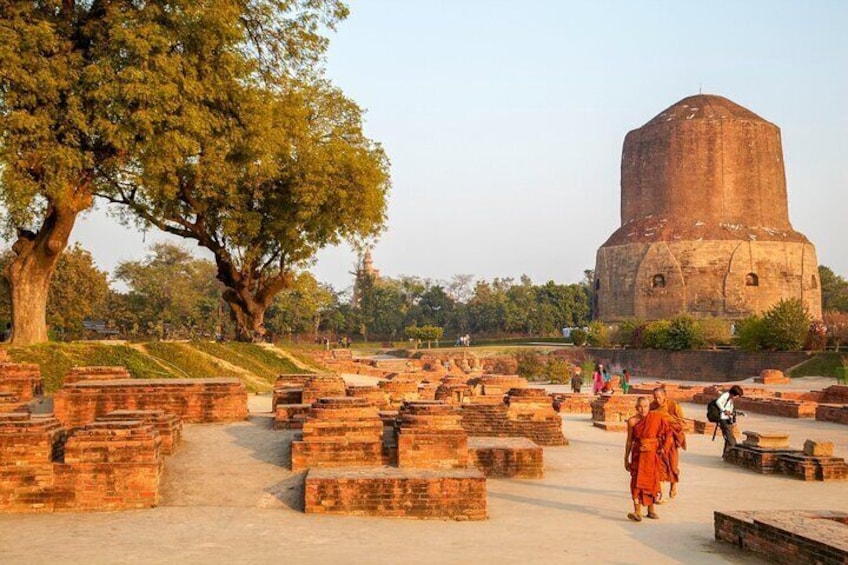 Sarnath Excavation Site