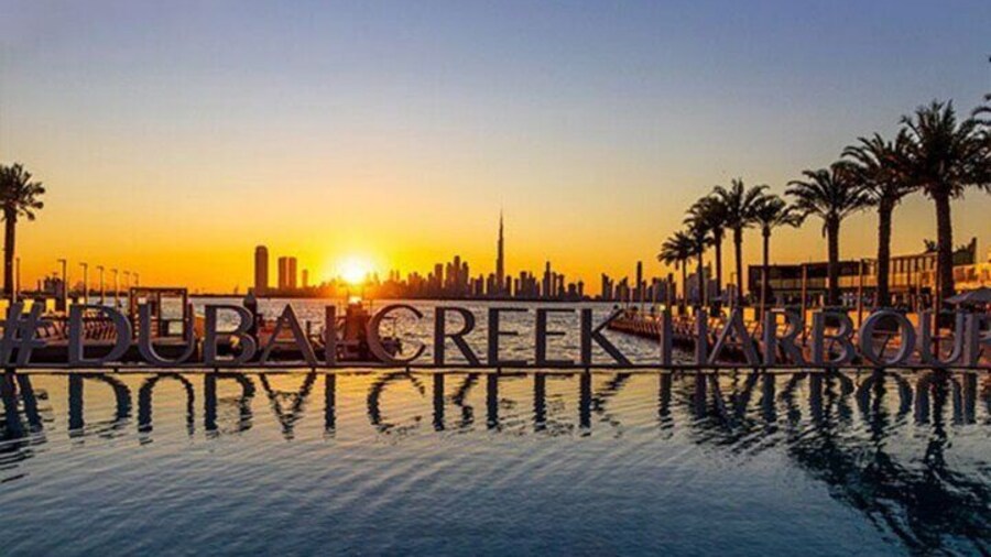 Dubai Creek Mall Fountains and Old Souk Sunset Tour