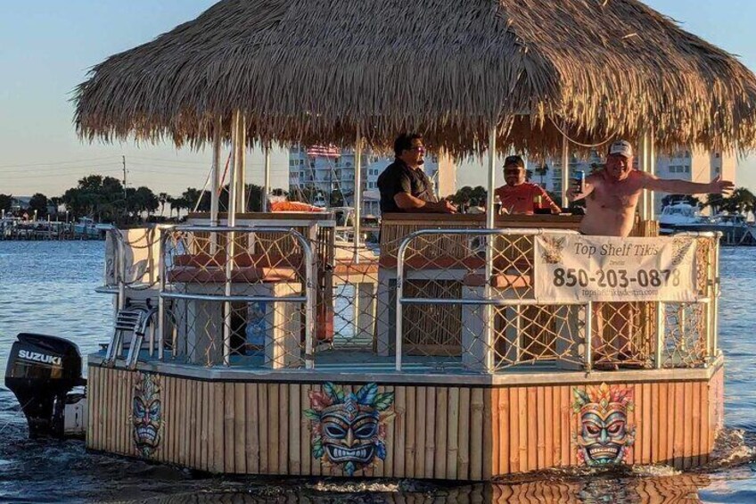 3 Hour Tiki Boat Adventure