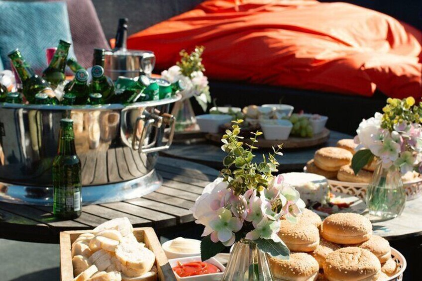 BBQ on Board Haarlem Cruise
