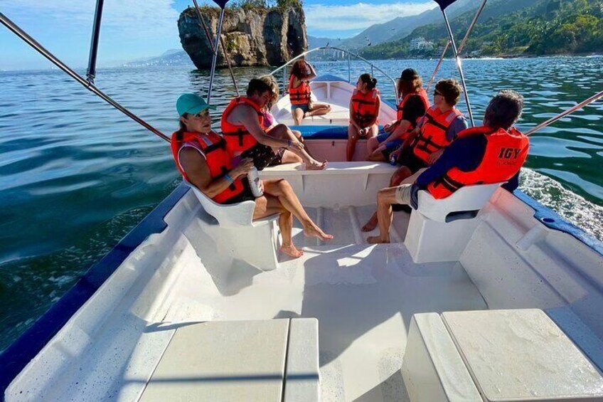 Los Arcos 5 islands Snorkeling Cliff Jumping and Hidden Beach