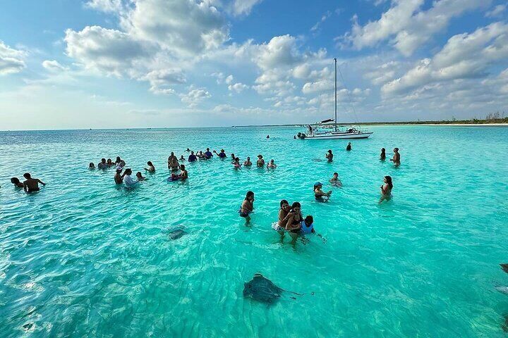 Cozumel Catamaran Snorkeling Activity at Top Reefs with Open Bar