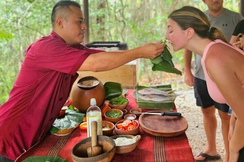 Maya Fish Cooking Experience