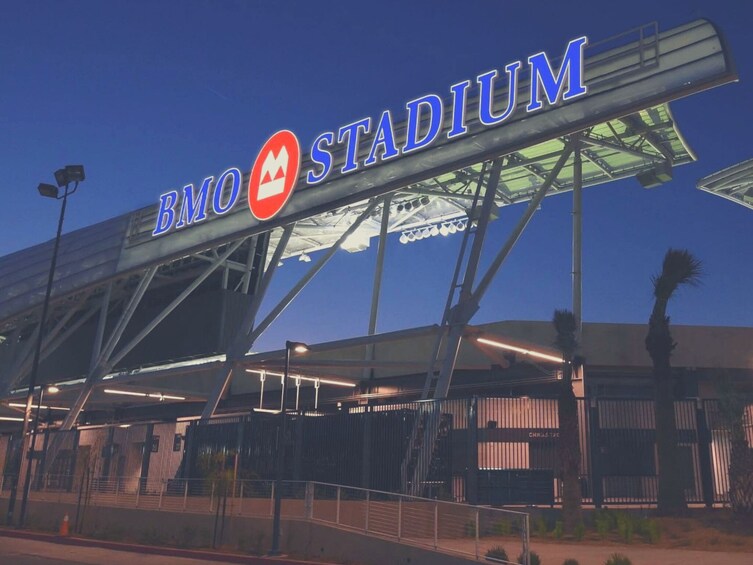 Los Angeles FC Football Game at BMO Stadium
