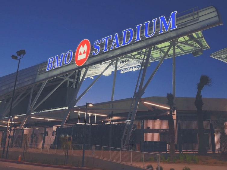 Los Angeles FC Football Game at BMO Stadium