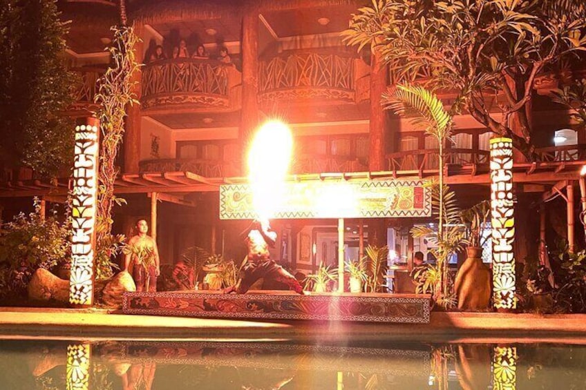 Beachfront Fire Dance Show Experience in Boracay