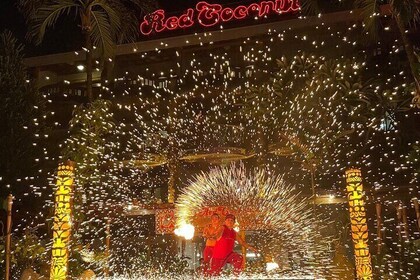 Fire Dancing Show At Red Coconut Beach Hotel