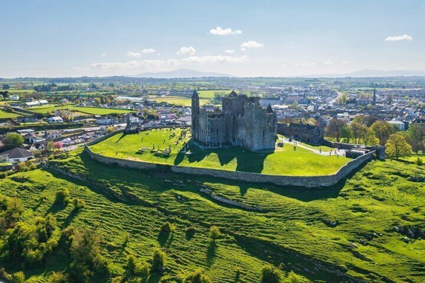 Rock of Cashel and Cashel Town