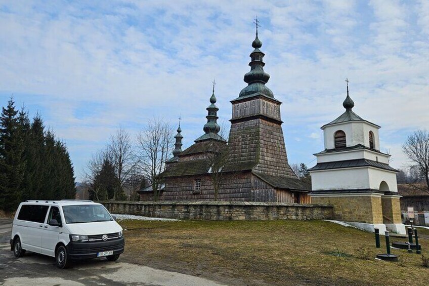 Lesser Poland Wooden Architecture Trail UNESCO Private Tour from Krakow
